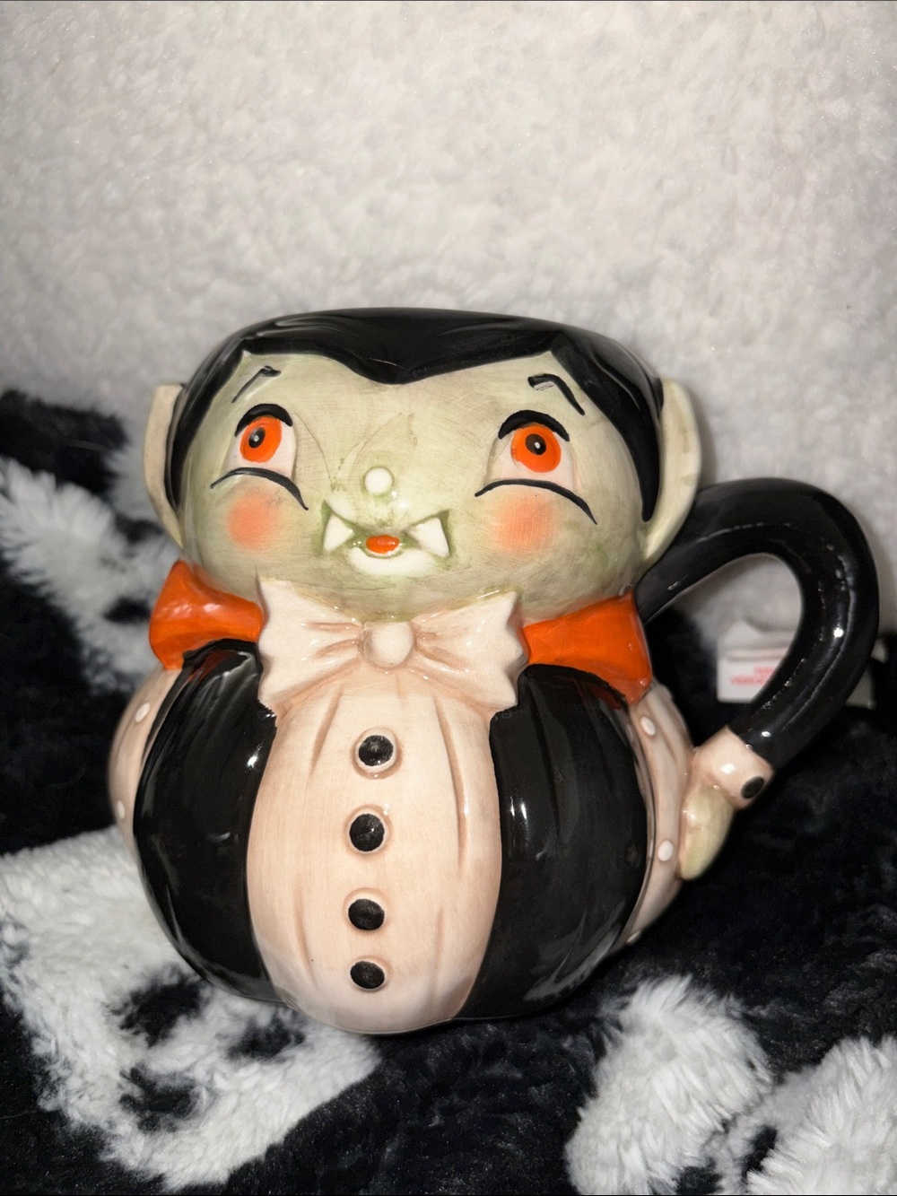 Johanna Parker Vampire Pumpkin Ceramic Mug